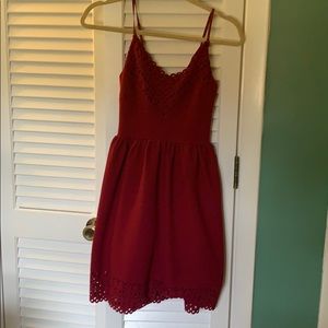 Three Pink Hearts Dress. Size:Small